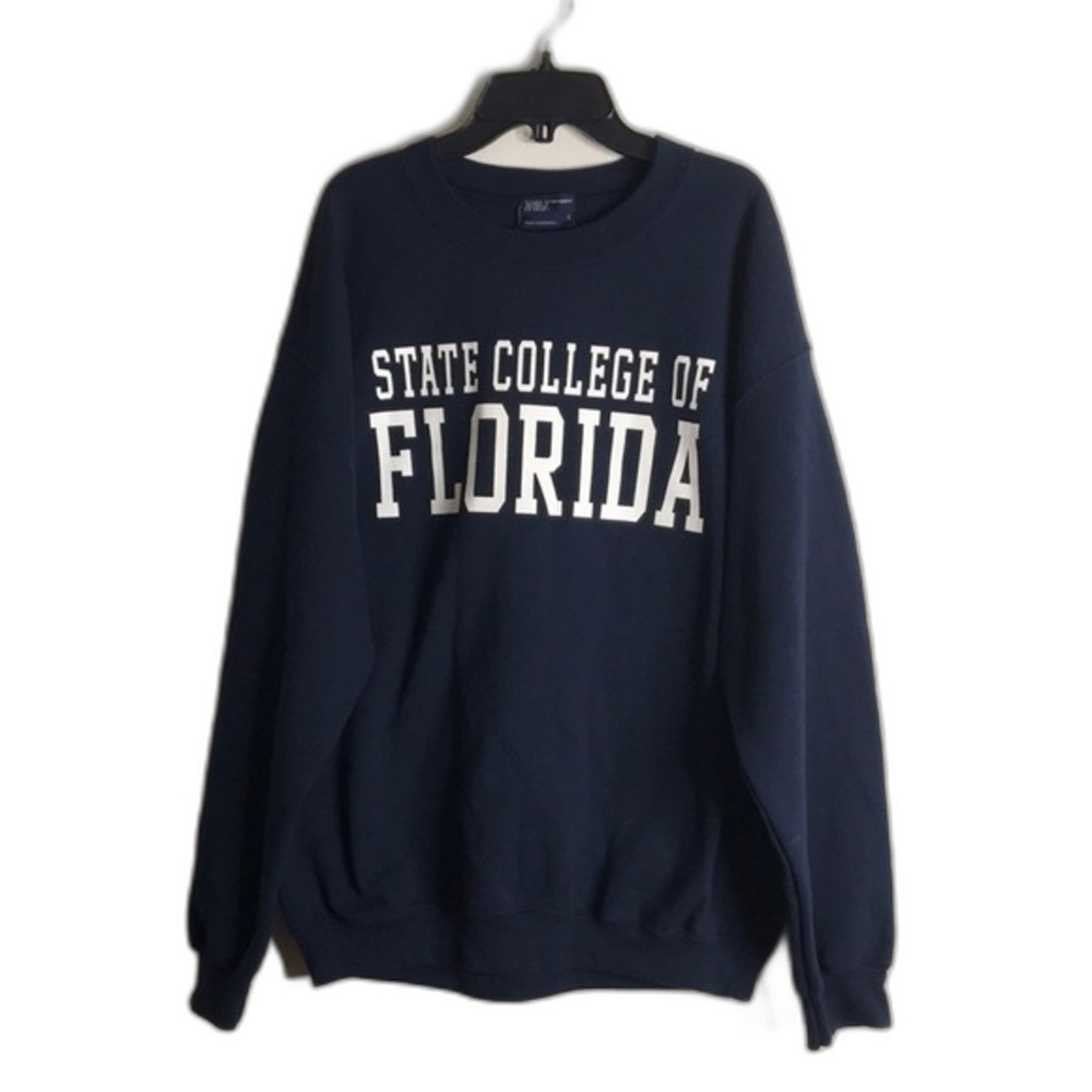 State college of Florida MV sport pullover sweater shirt size‎ large